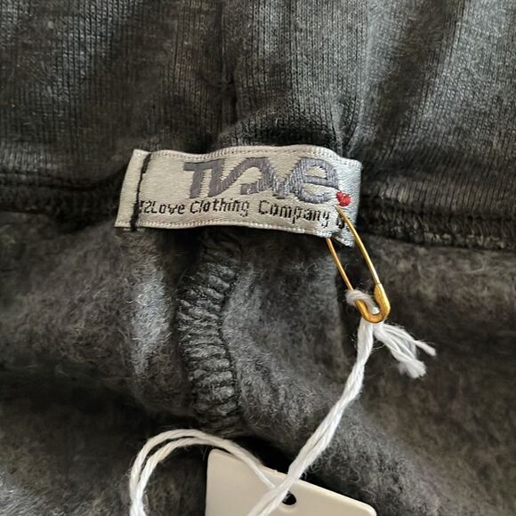 T2Love Women’s Grey with Bleach Spot Joggers - Picture 5 of 7